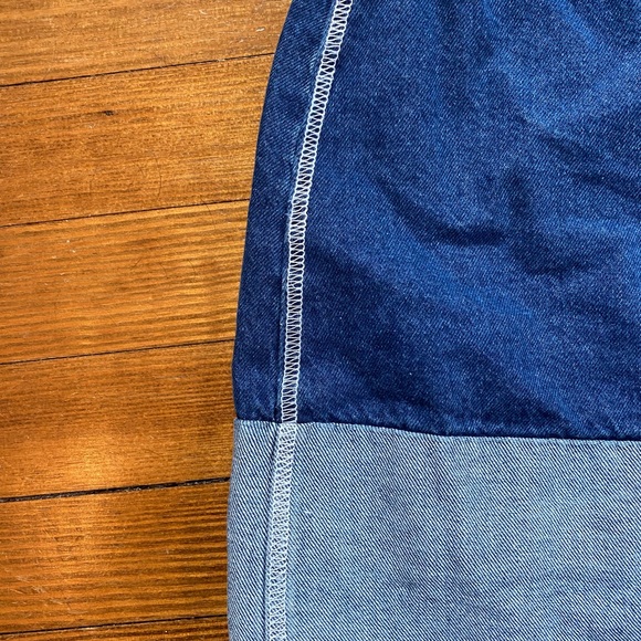 Urban outfitters BDG two toned denim jean skirt - Picture 3 of 4